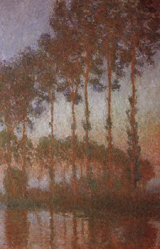 Claude Monet Poplars on the banks of the ept China oil painting art